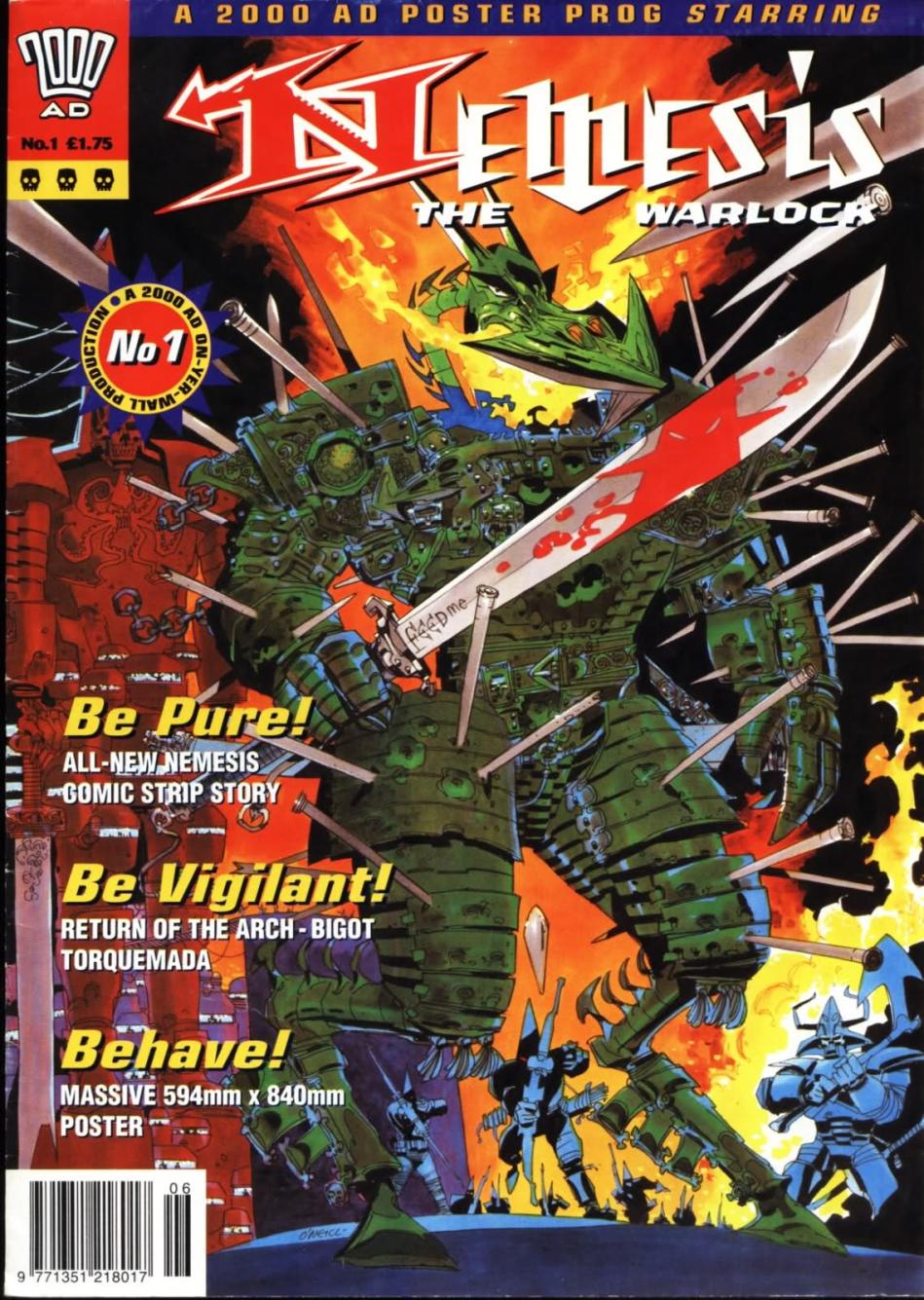 2000AD's Nemesis The Warlock