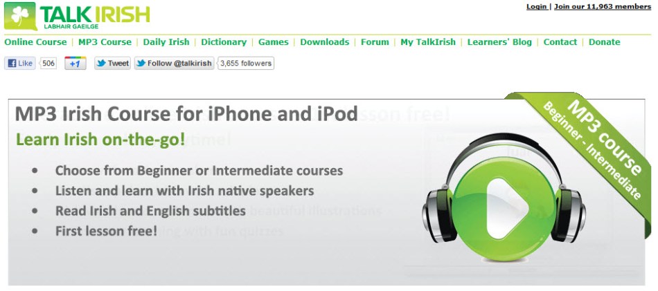 Talk Irish - Labhair Gaeilge