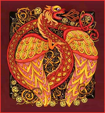 The Celtic Dragon - more a modern myth than an authentic original