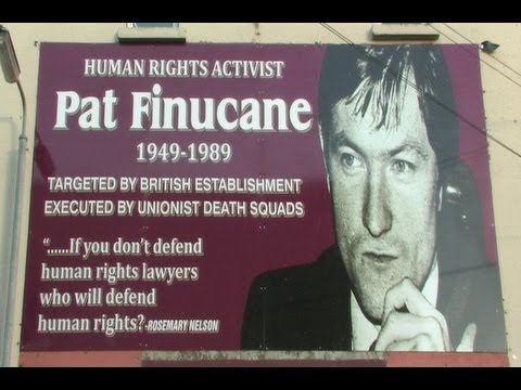 Pat Finucane Irish human rights lawyer assassinated by British state-sponsored terrorists
