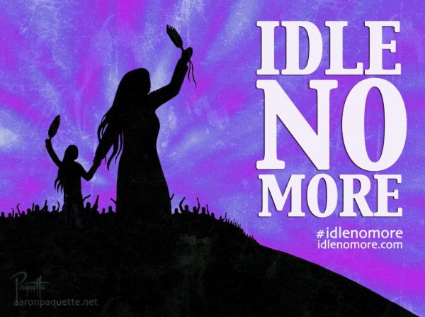 Idle No More, the Canadian and North American indigenous rights' movment