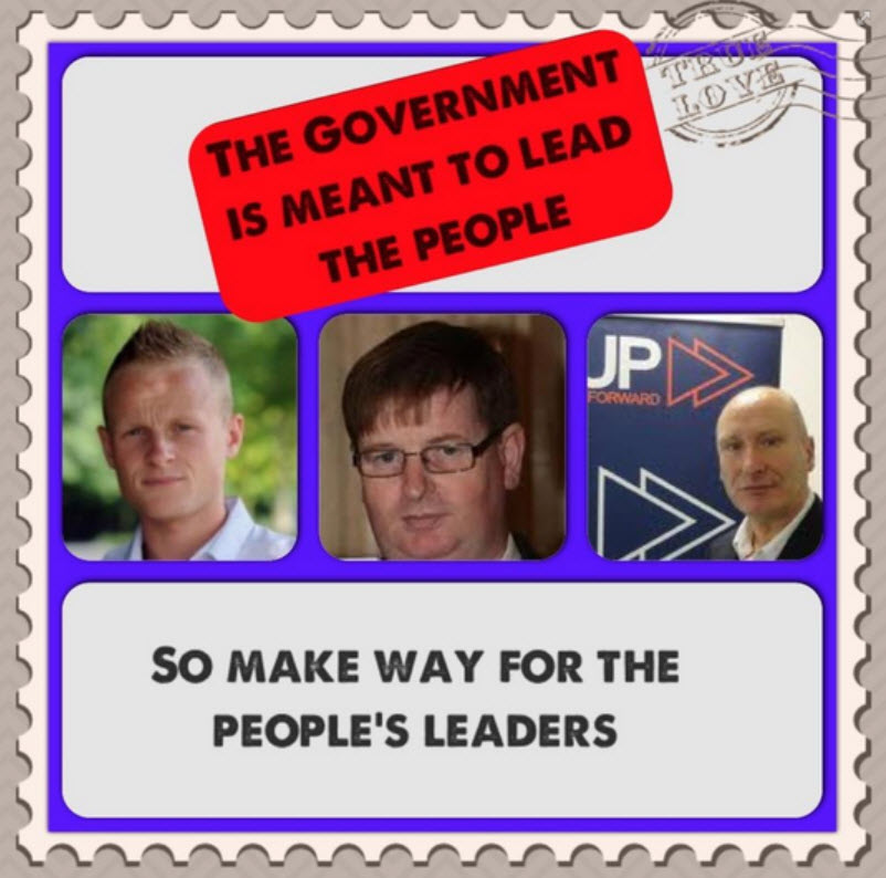 The leaders of the Ulster People's Forum - apparently!