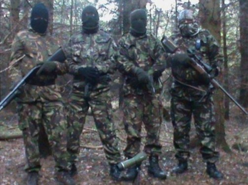 Volunteers of a Continuity Irish Republican Army Active Service Unit