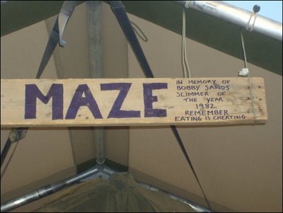 From a British Army base in Afghanistan, a sign mocking Bobby Sands, the Irish political prisoner and elected member of the British parliament who died on hunger strike in 1981