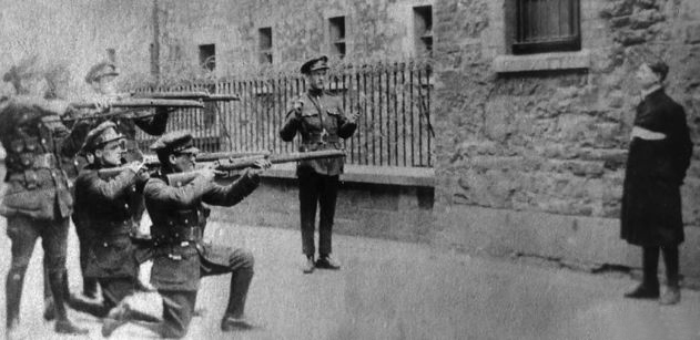 The-1922-execution-of-Rory-O’Connor,-Irish-Republican-Army,-by-an-Irish-National-Army-firing-squad-during-the-Irish-Civil-War