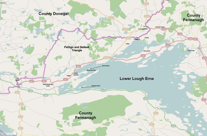 Pettigo and Belleek, Counties Fermanagh and Donegal, Ireland