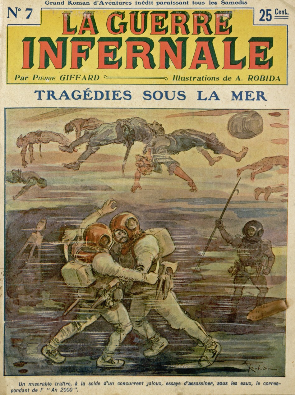 La Guerre Infernale No. 7 by Pierre Giffard and Albert Robida, 1908