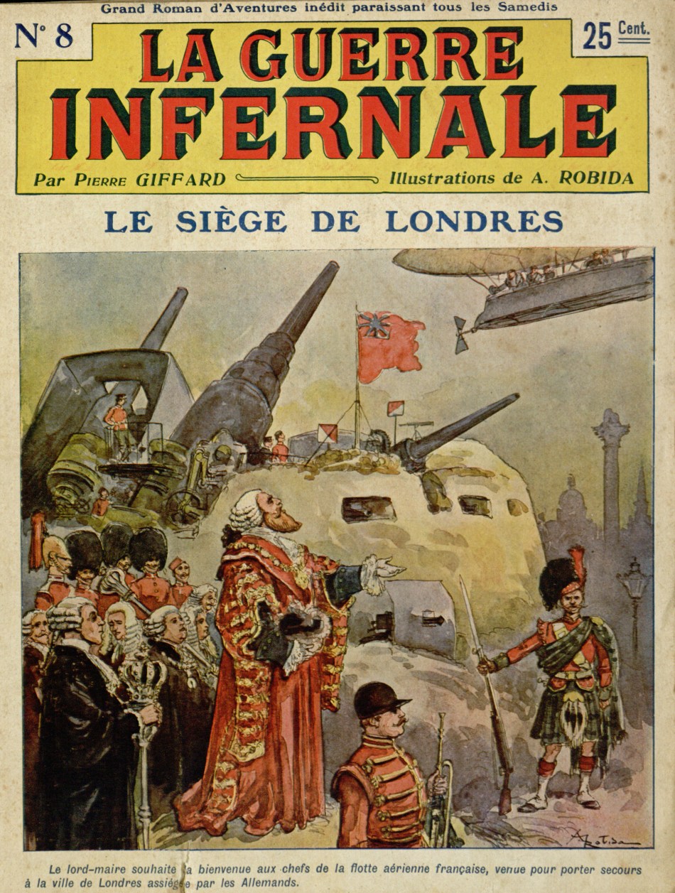 La Guerre Infernale No. 8 by Pierre Giffard and Albert Robida, 1908